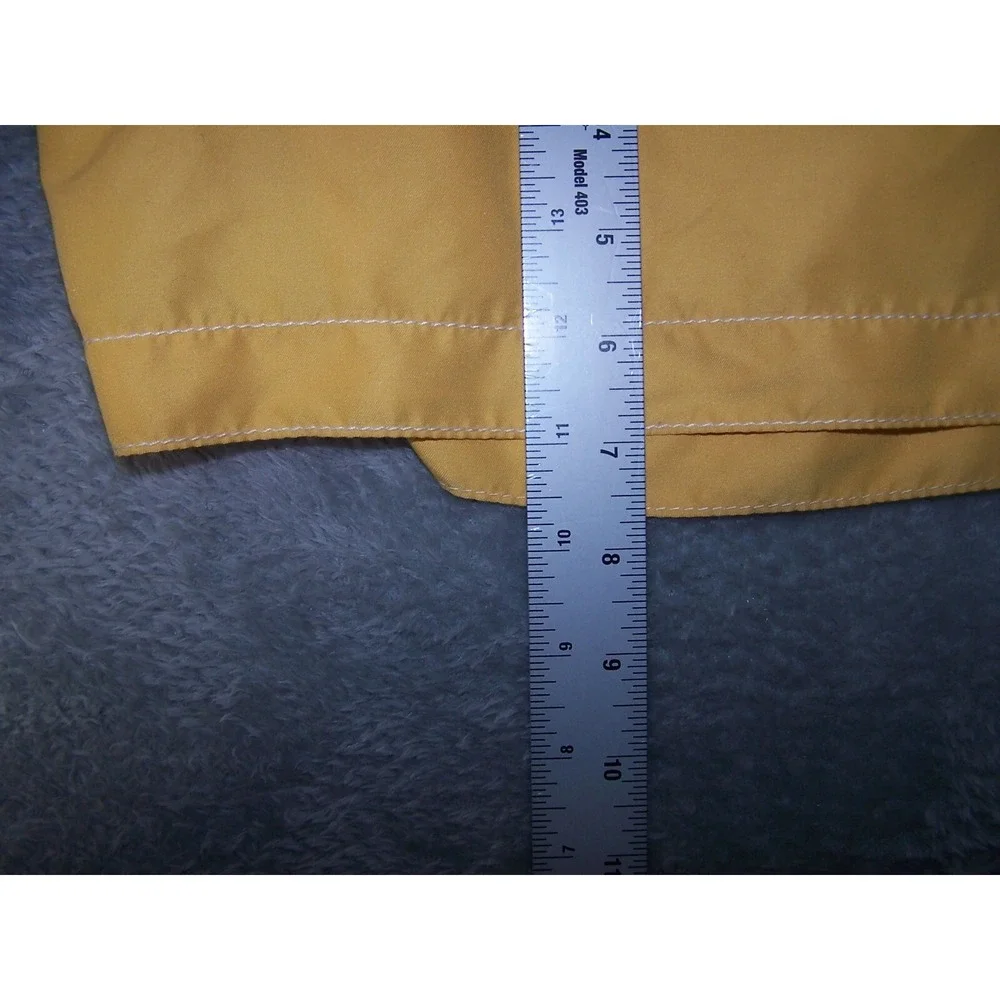 Merona Swim Men's XL 40/42‎ Trunks Board Shorts Yellow Pre-Owned